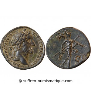 ANTONIN LE PIEUX - SESTERCE ROME 146