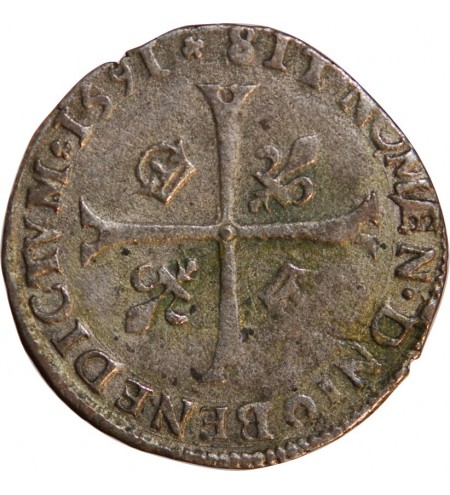 HENRI IV - DOUZAIN AUX 2 H 1593 C SAINT-LÔ