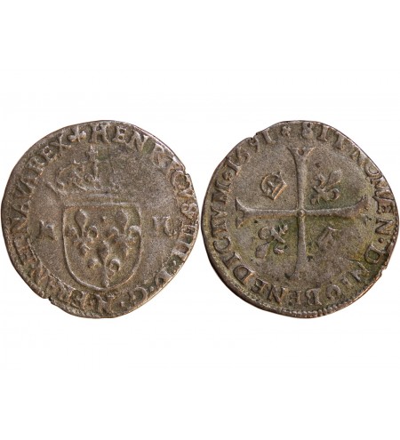 HENRI IV - DOUZAIN AUX 2 H 1593 C SAINT-LÔ