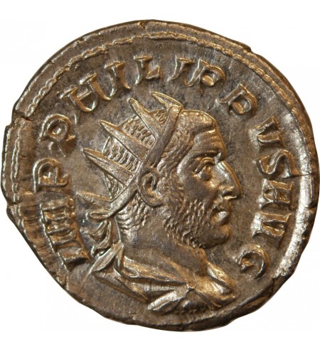 PHILIPPE Ier L'ARABE - ANTONINIEN 249 "Trésor de Saint Jean D'ardières"﻿