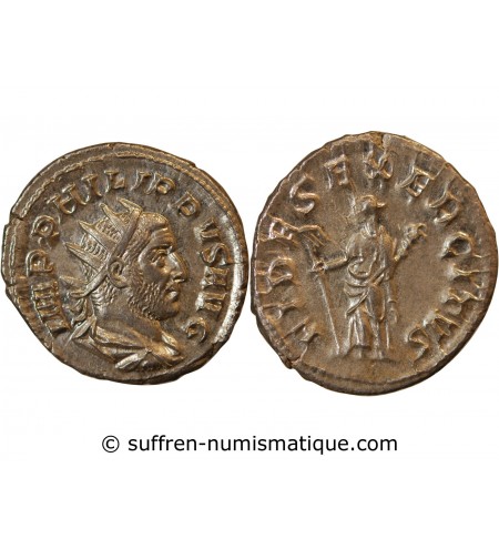 PHILIPPE Ier L'ARABE - ANTONINIEN 249 "Trésor de Saint Jean D'ardières"﻿