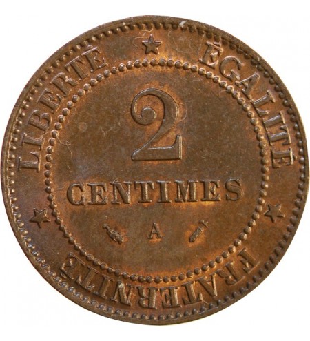 CERES - 2 CENTIMES 1896 A PARIS﻿