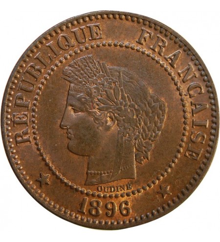 CERES - 2 CENTIMES 1896 A PARIS﻿