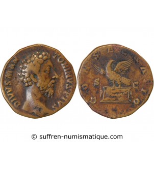 COMMODE﻿ - SESTERCE BRONZE 180 ROME