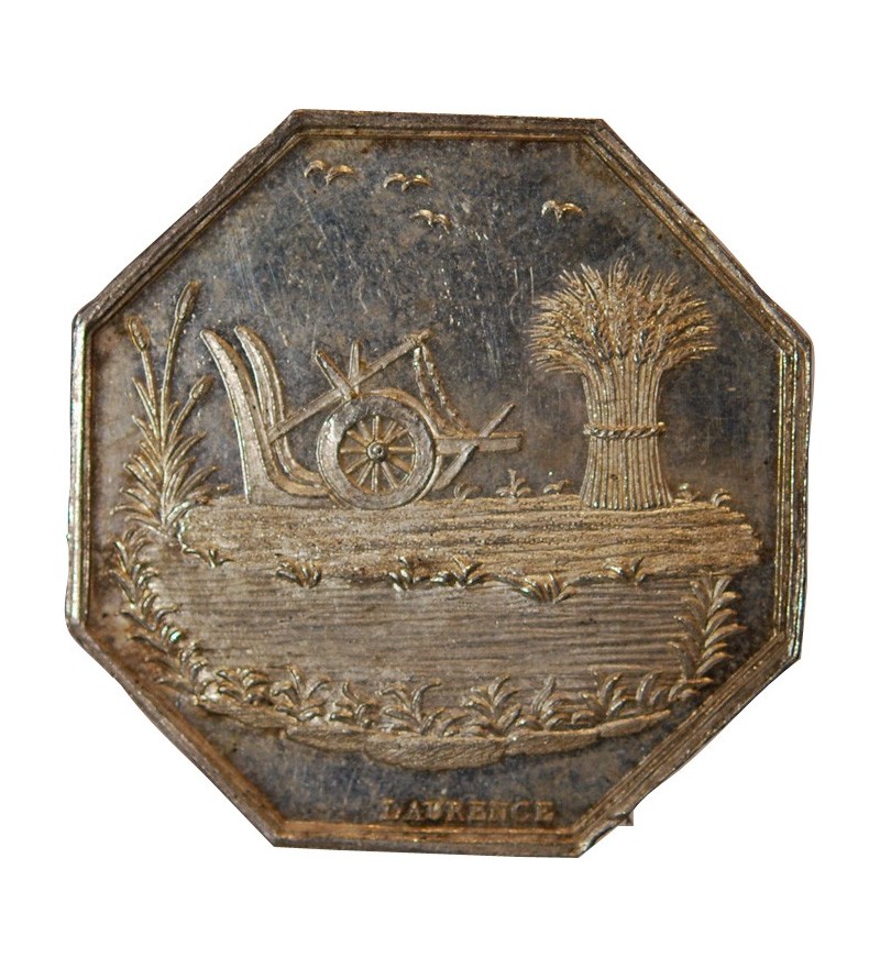 Compagnie Générale de Déssechement - JETON ARGENT