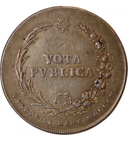 MARIAGE, NAPOLEON Ier & MARIE-LOUISE - JETON ARGENT 1810