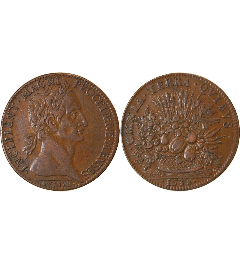 LOUIS XIII, Naissance de LOUIS XIV - JETON 1638