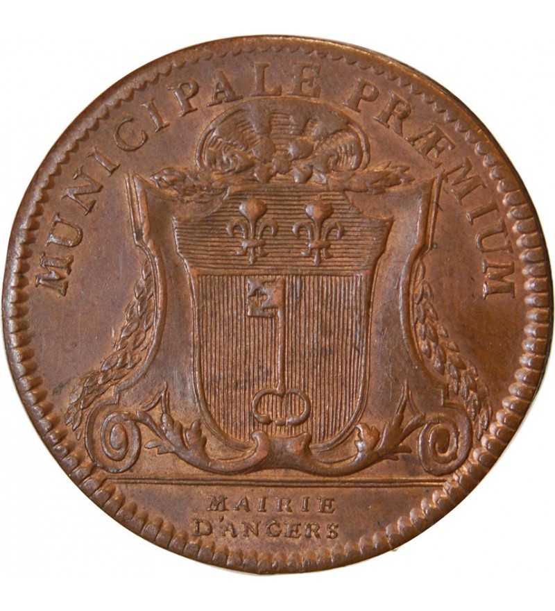 MAIRE D'ANGERS, Jean François Allard - JETON Cuivre 1777