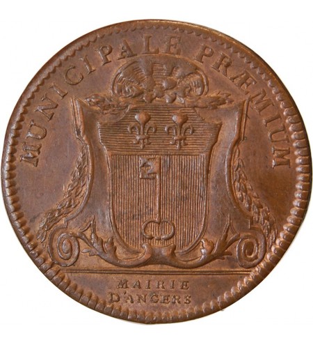 MAIRE D'ANGERS, Jean François Allard - JETON Cuivre 1777