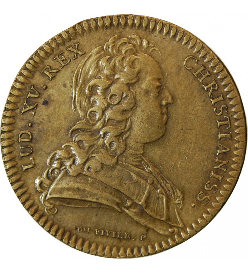 ETATS D'ARTOIS, LOUIS XV - JETON Laiton Emission de 1724