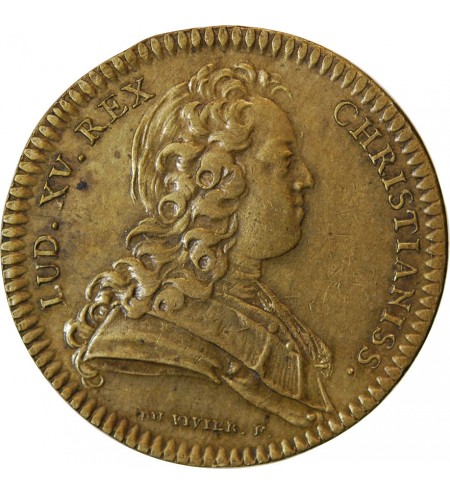 ETATS D'ARTOIS, LOUIS XV - JETON Laiton Emission de 1724