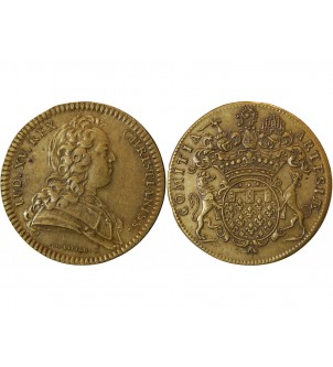ETATS D'ARTOIS, LOUIS XV - JETON Laiton Emission de 1724 2