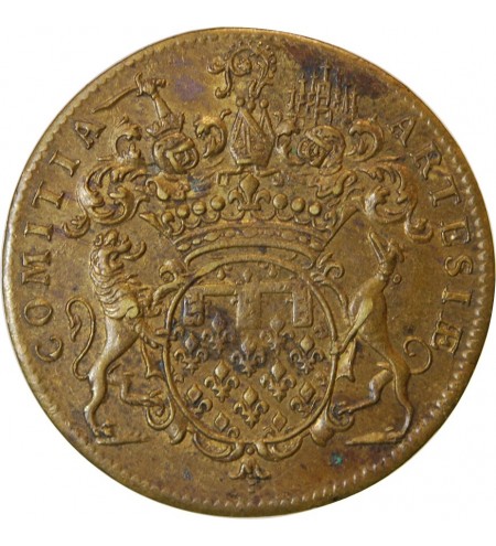 ETATS D'ARTOIS, LOUIS XV - JETON Laiton Emission de 1731