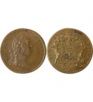 ETATS D'ARTOIS, LOUIS XV - JETON Laiton Emission de 1731 2