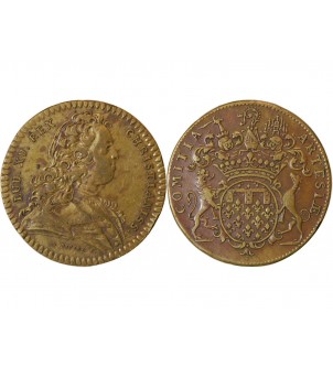 ETATS D'ARTOIS, LOUIS XV - JETON Laiton Emission de 1724 2