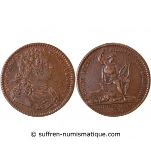 BATIMENTS DU ROI, LOUIS XV - JETON 1738