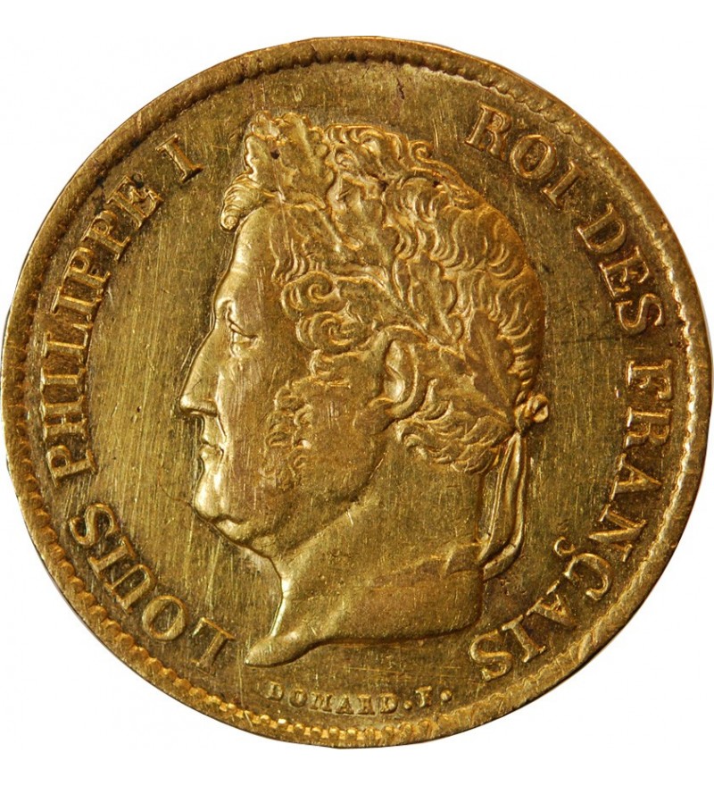 LOUIS PHILIPPE﻿ - 40 FRANCS OR 1834 A PARIS﻿