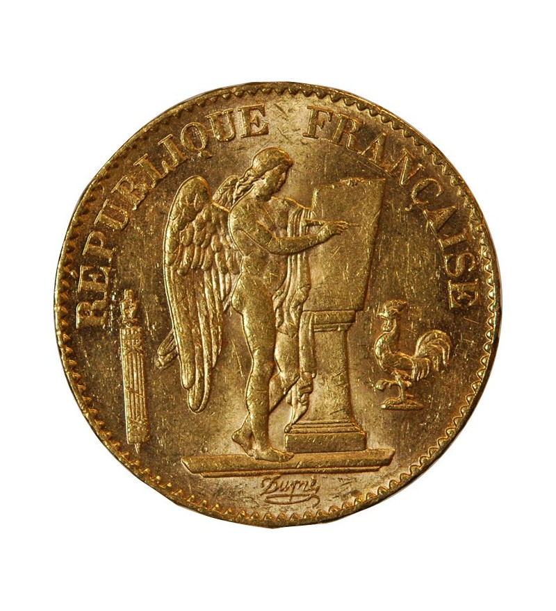 GENIE - 20 FRANCS OR 1889 A PARIS﻿