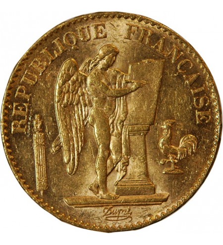 GENIE - 20 FRANCS OR 1889 A PARIS﻿