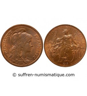 DUPUIS  - 10 CENTIMES 1917