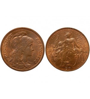 DUPUIS  - 10 CENTIMES 1917 2