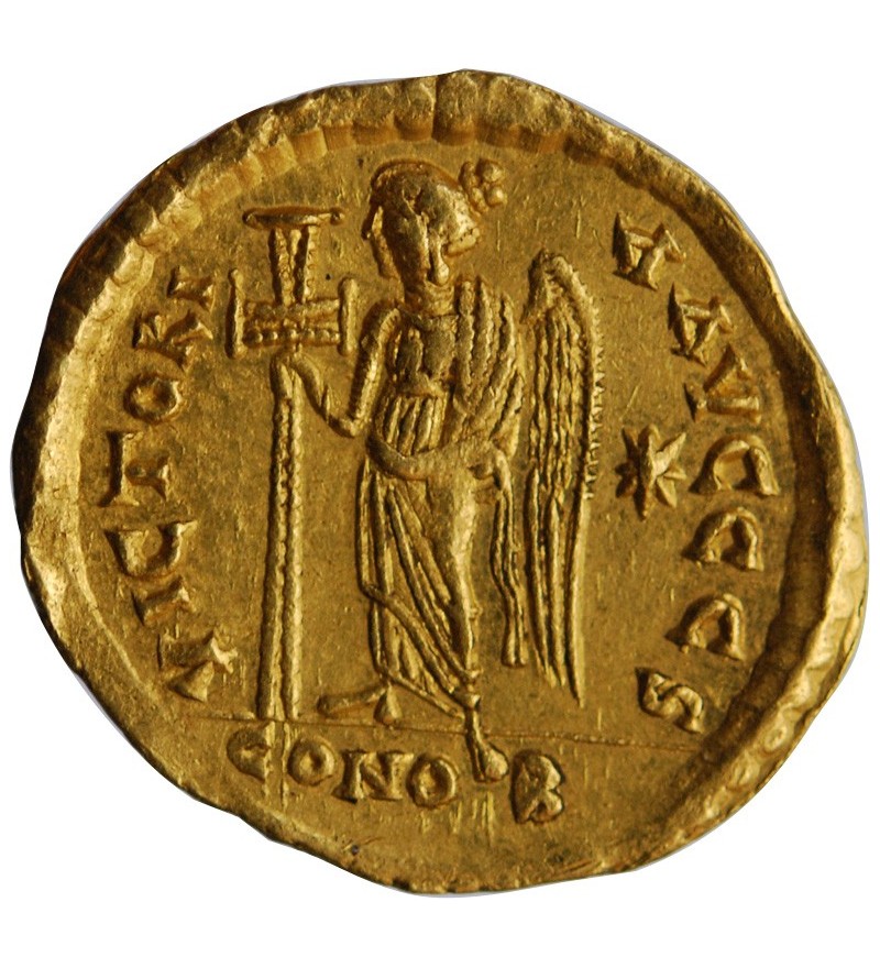 ANASTASE - SOLIDUS OR CONSTANTINOPLE