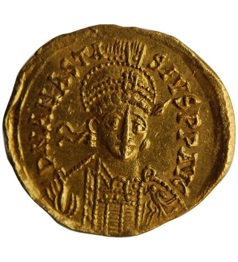 ANASTASE - SOLIDUS OR CONSTANTINOPLE