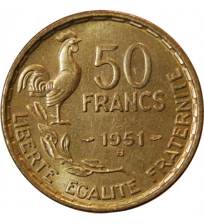 GUIRAUD - 50 FRANCS 1951 B﻿