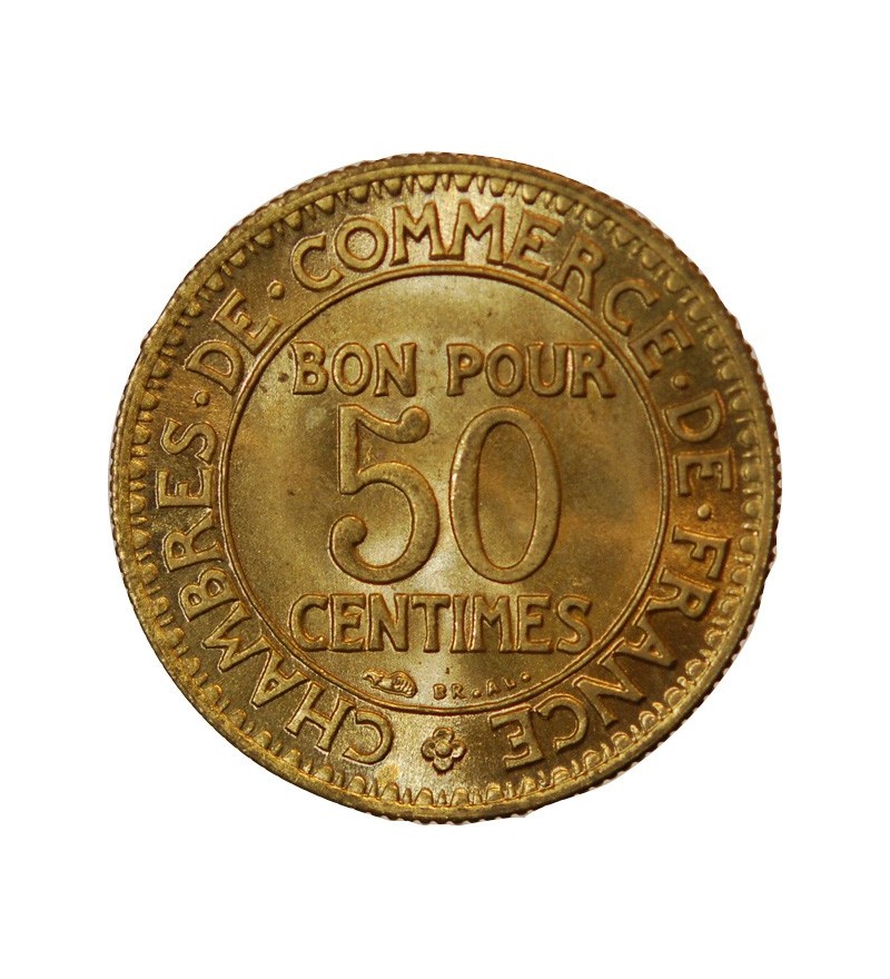 CHAMBRE DE COMMERCE - 50 CENTIMES 1922