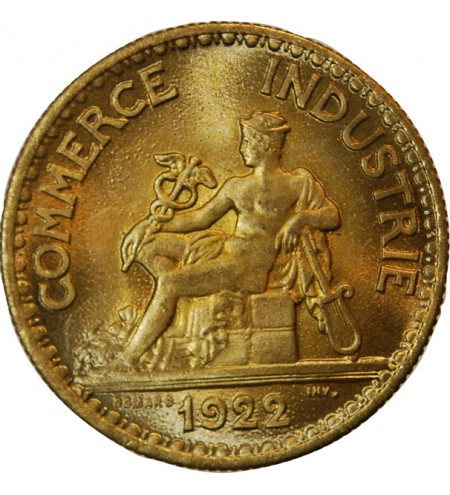 CHAMBRE DE COMMERCE - 50 CENTIMES 1922