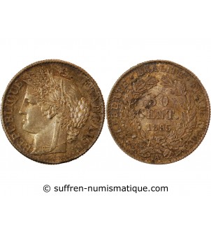 CERES ﻿- 50 CENTIMES ARGENT 1895 A PARIS