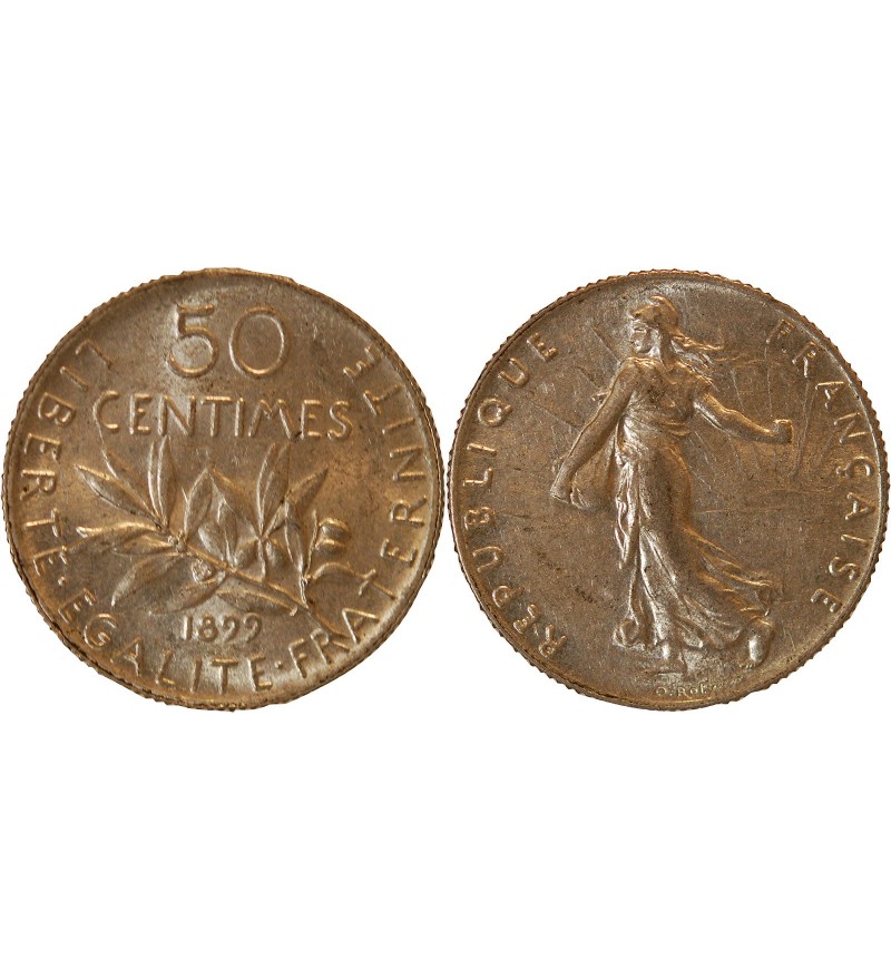SEMEUSE - 50 CENTIMES ARGENT 1899