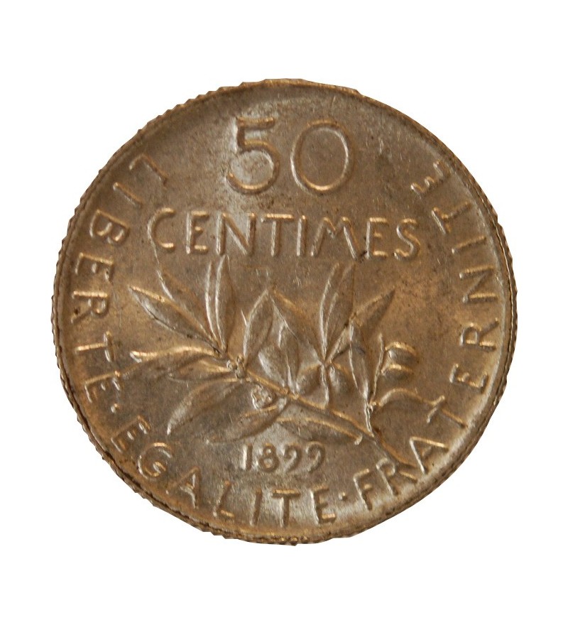 SEMEUSE - 50 CENTIMES ARGENT 1899