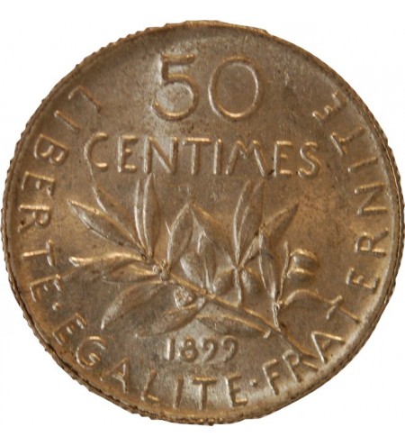 SEMEUSE - 50 CENTIMES ARGENT 1899