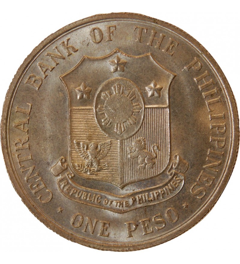 PHILIPPINES, ANDRES BONIFACIO - PESO ARGENT 1963