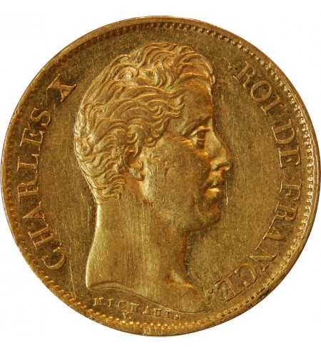 CHARLES X﻿ - 40 FRANCS OR 1830 A PARIS﻿