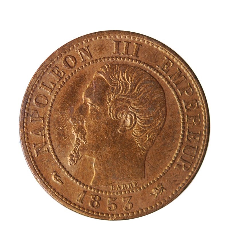 NAPOLEON III - 1 CENTIME NAPOLEON III 1853 D LYON