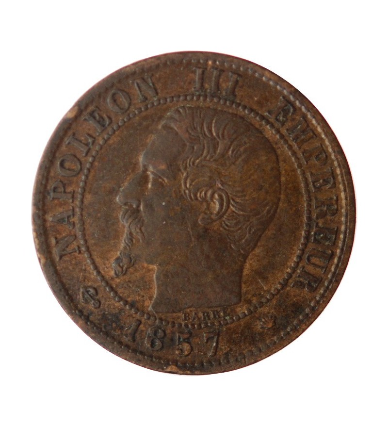 NAPOLEON III - 1 CENTIME NAPOLEON III 1857 MA MARSEILLE