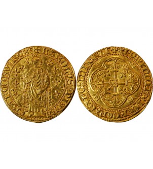 CHARLES VII - ROYAL D'OR LIMOGES 1422 / 1461 2