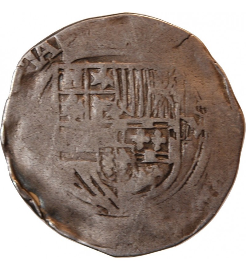 MEXIQUE, PHILIPPE II - 1 REAL ARGENT 1556 / 1598 MEXICO