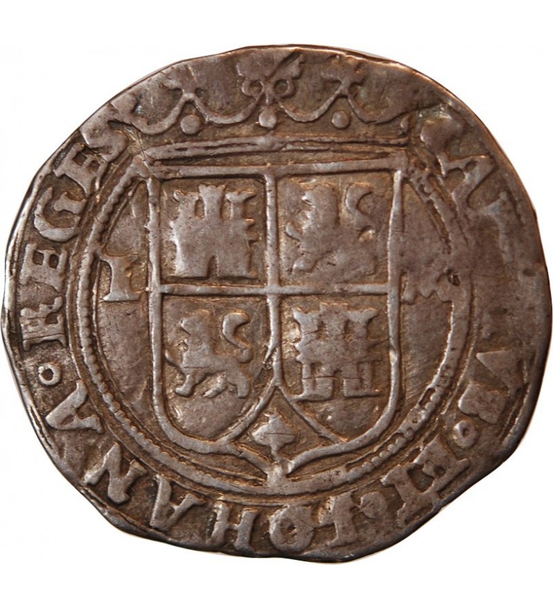 MEXIQUE, CHARLES II - 4 REALES ARGENT﻿ 1665 / 1700