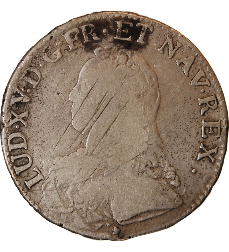 LOUIS XV - ECU AUX BRANCHES D'OLIVIER 1726 K BORDEAUX