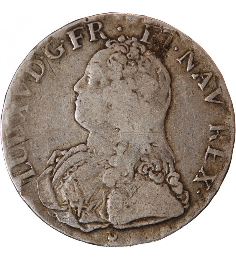 LOUIS XV - ECU AUX BRANCHES D'OLIVIER 1726 N MONTPELLIER