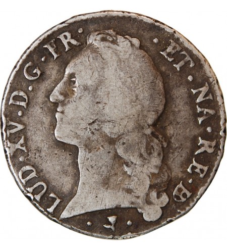 LOUIS XV - ECU AU BANDEAU 1767 PAU