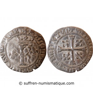 CHARLES VIII - KAROLUS 1483 / 1498 SAINT-LÔ