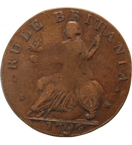 ANGLETERRE, GENERAL CONVENIENCE - JETON DE 1797