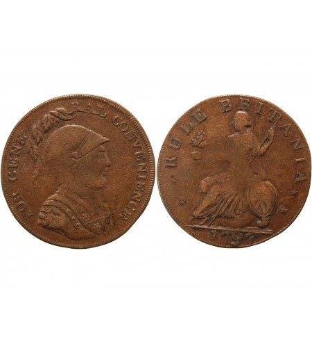 ANGLETERRE, GENERAL CONVENIENCE - JETON DE 1797