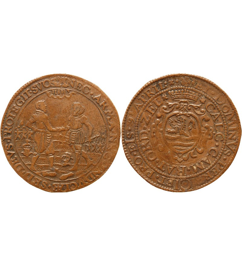 PROVINCES UNIES ZELANDE - JETON DE COMPTE DE LA CHAMBRE DE ZELANDE 1609