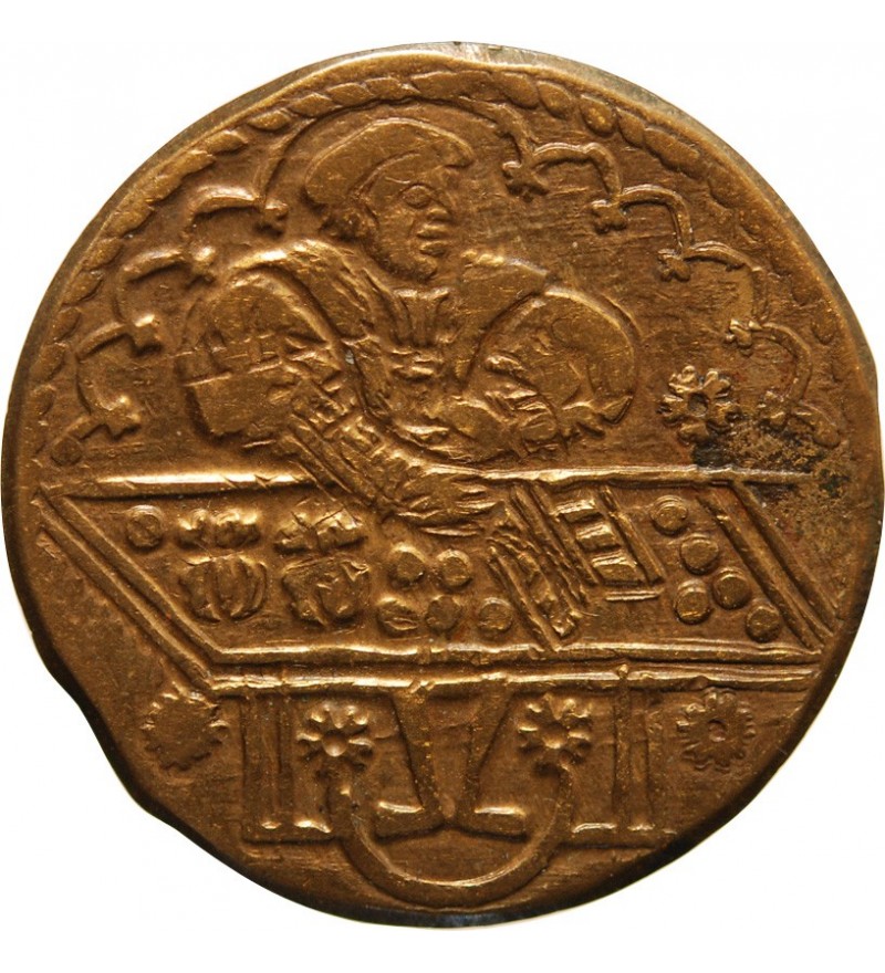 NUREMBERG, Dit au maître d'école - Jeton de compte 1586 / 1603