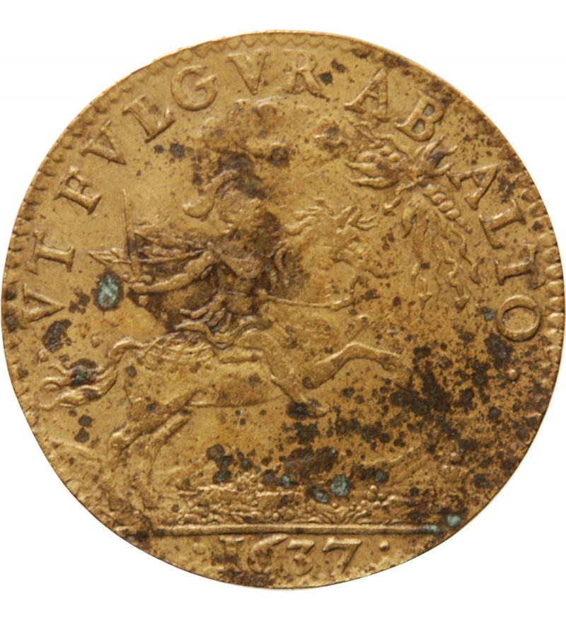 ORDINAIRE DES GUERRES, LOUIS XIII - JETON LAITON 1367